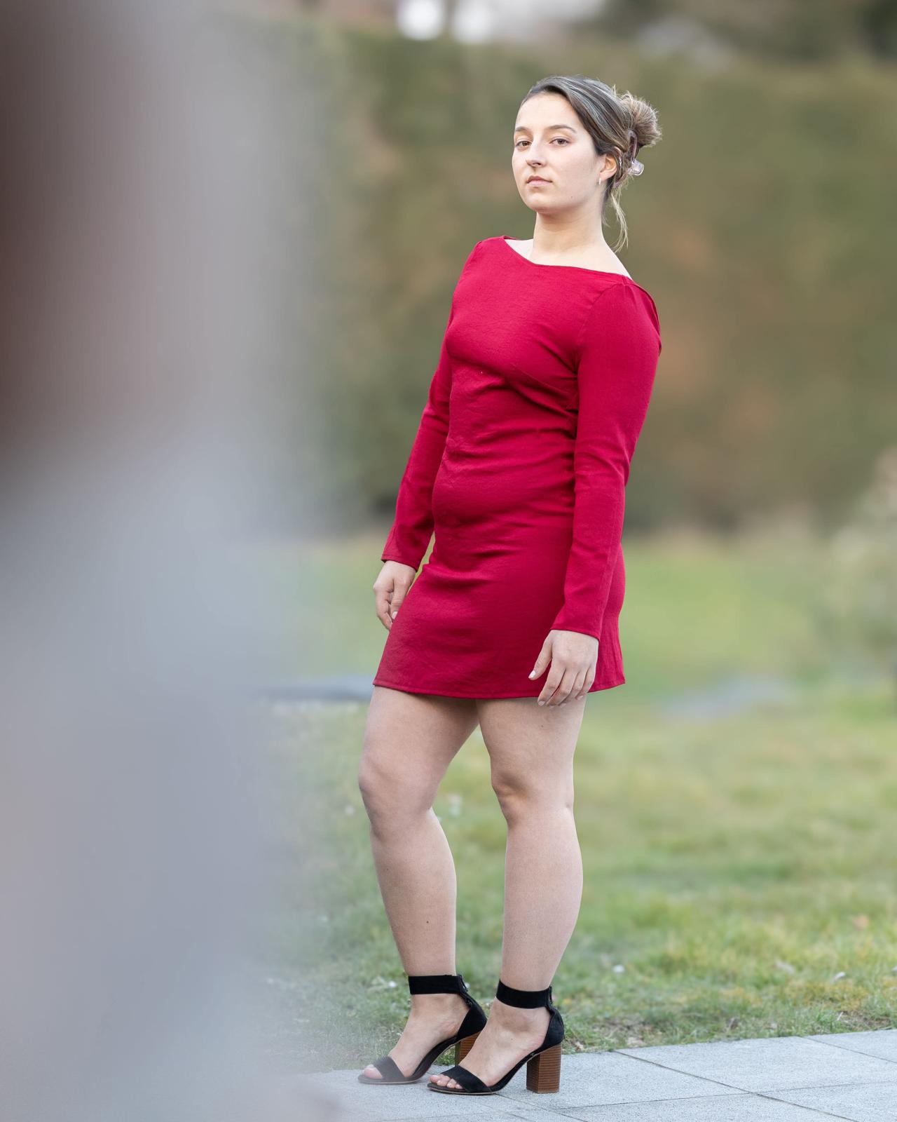 Robe dos nu
